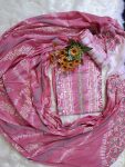 Block and Batik combination Three piece